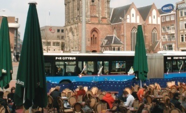 OV-bureau Groningen-Drenthe - P+R citybus belettering en diverse communicatiemiddelen